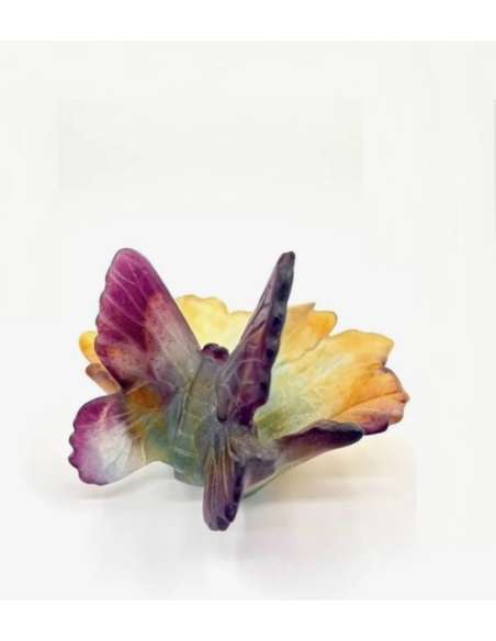DAUM France ,Vide poche papillon -Bozaart