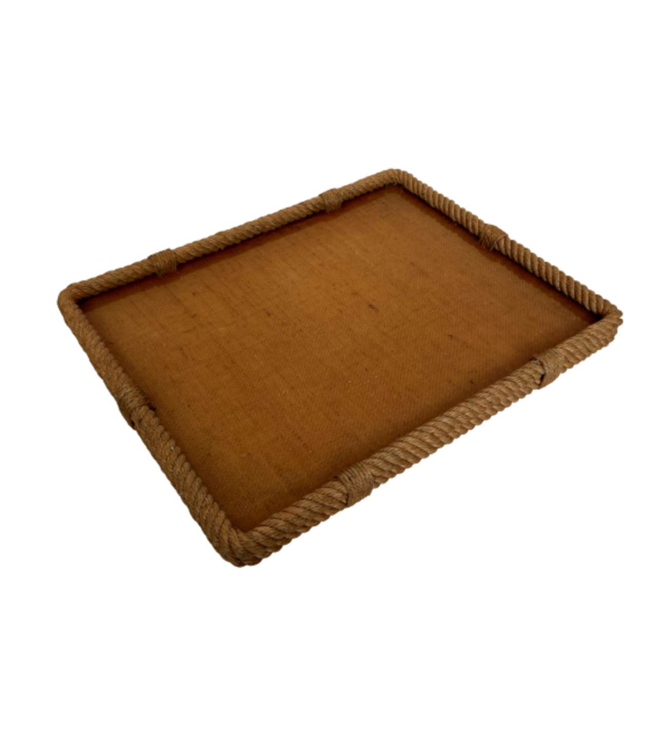 Rope and Lucite Tray by Adrien Audoux and Frida Minet (Audoux Minet)