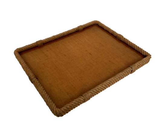 Rope and Lucite Tray by Adrien Audoux and Frida Minet (Audoux Minet)