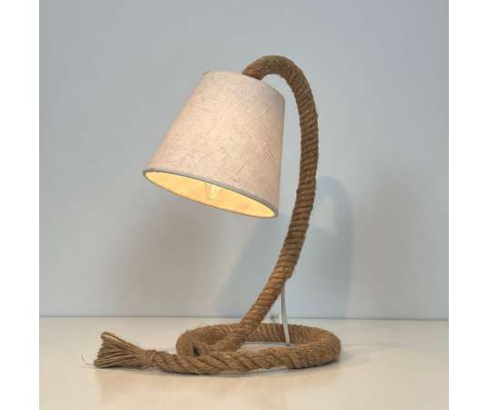 Lampe en Corde dans le Goût d'Adrien Audoux et Frida Minet (Audoux-Minet)
