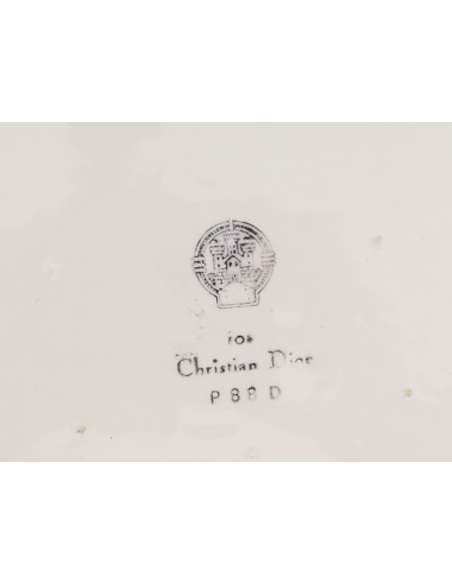 CHRISTIAN DIOR VIDE-POCHES coquillage porcelaine Circa 2000 -Bozaart