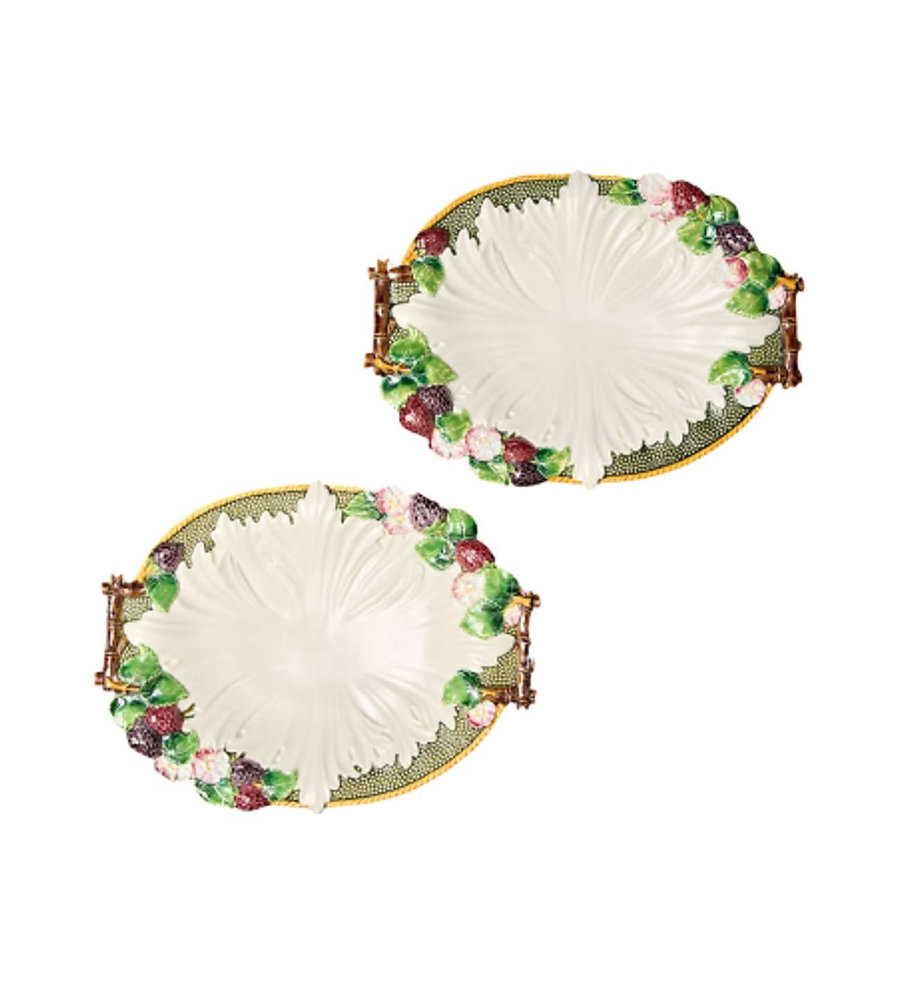 2000 – CHRISTIAN DIOR, 2 PORCELAIN PLATES