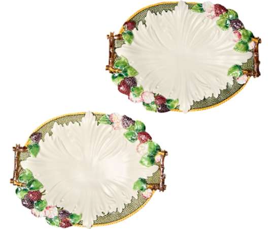 2000- CHRISTIAN DIOR 2 plats porcelaine