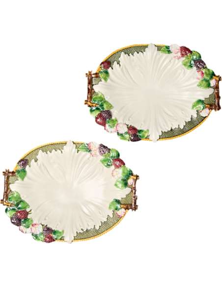 2000- CHRISTIAN DIOR 2 plats porcelaine -Bozaart