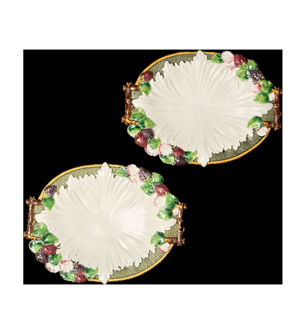 2000- CHRISTIAN DIOR 2 plats porcelaine 2000- CHRISTIAN DIOR 2 plats porcelaine