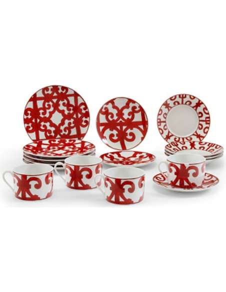 HERMÈS Paris – “Balcon du Guadalquivir” porcelain set -Bozaart