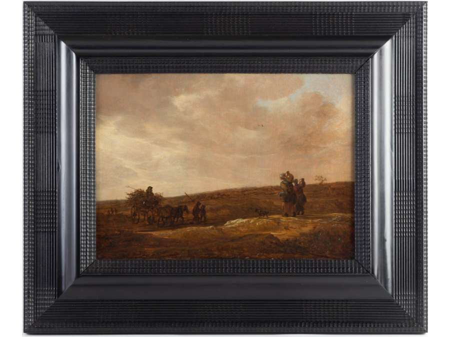Jan Josephsz VAN GOYEN (1596– 1656) Dutch painter of the Golden Age XVIIth c.