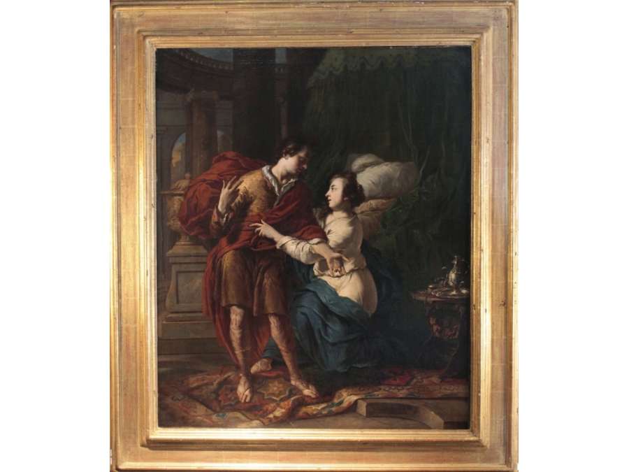 Johannes Voorhout (1647 - 1723): Joseph and the wife of Putiphar.