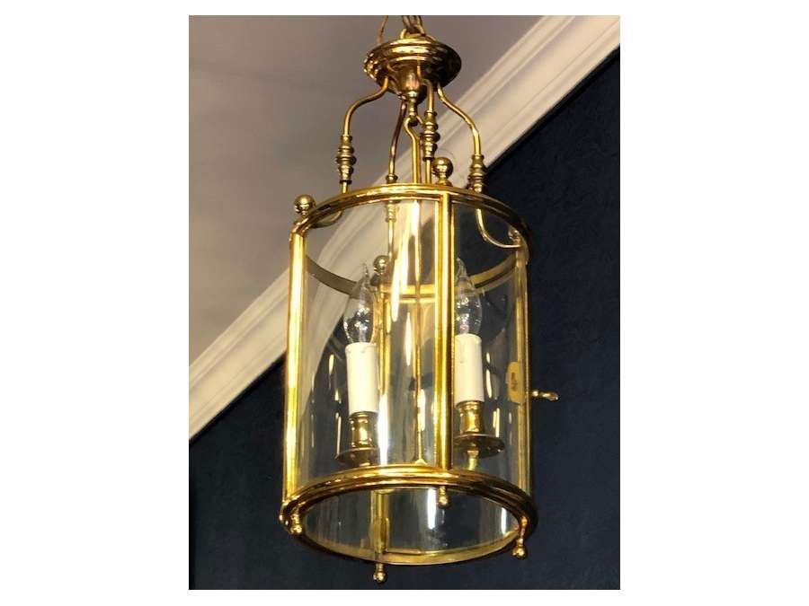 Louis XVI style lantern. Twentieth-century