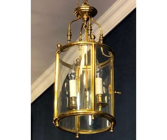 Louis XVI style lantern. Twentieth-century