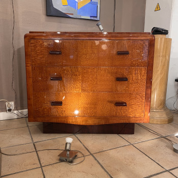 commode en bois exotique d'...