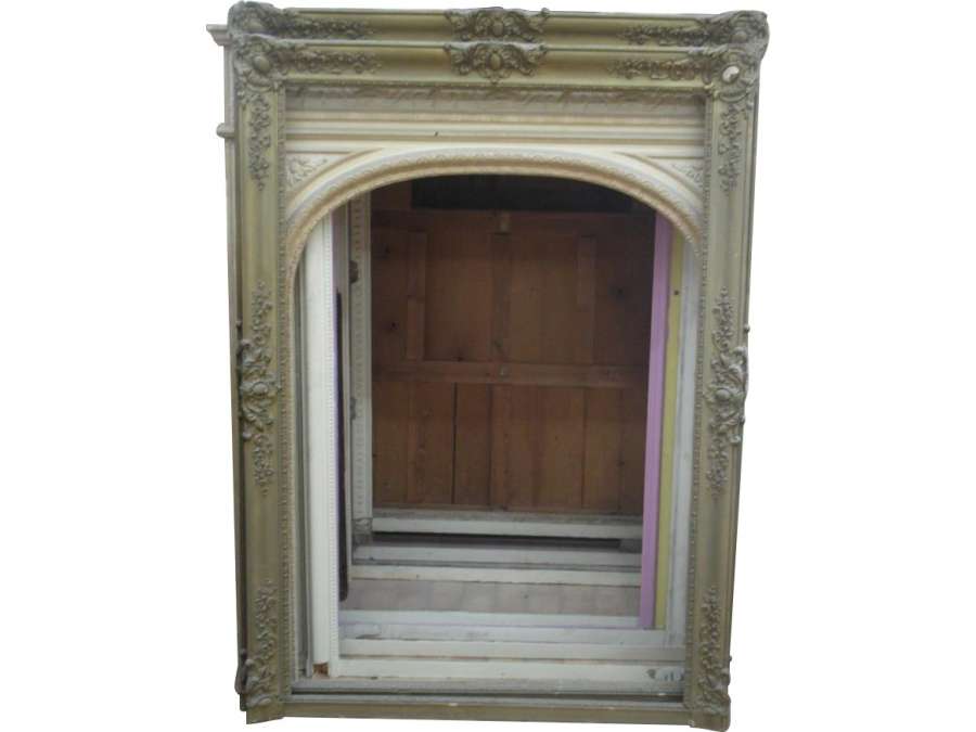 Pair of old Louis XVI style mirrors