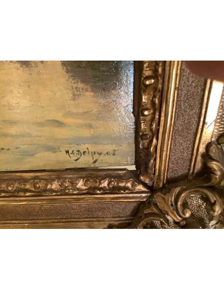 Tableau Par Hippolyte Camille Delpy (1842-1910) - Tableaux paysages-Bozaart