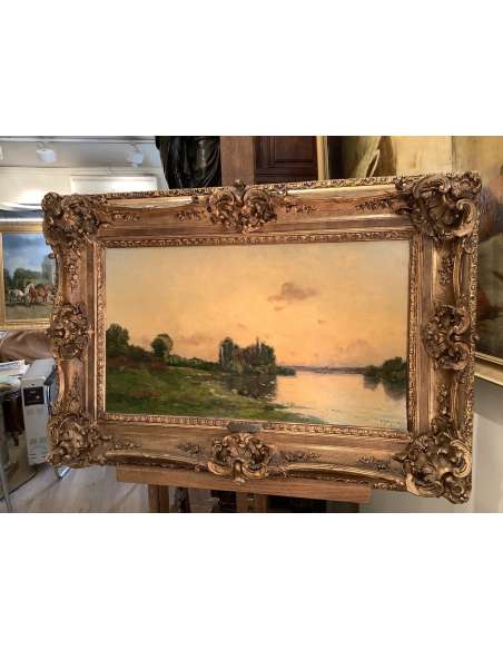 Tableau Par Hippolyte Camille Delpy (1842-1910) - Tableaux paysages-Bozaart