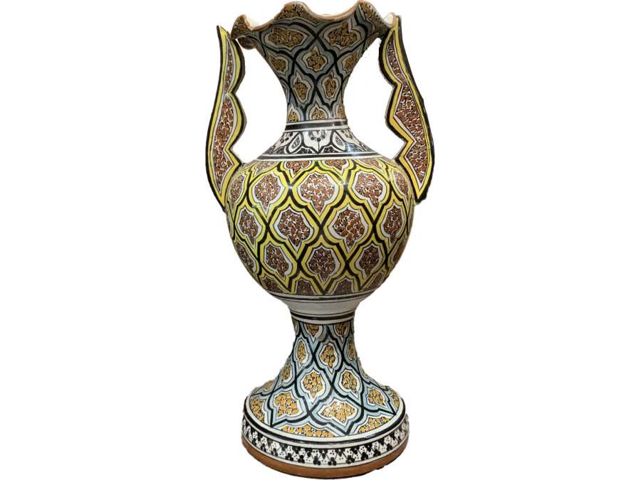 Vase Decorated With Oriental Motifs